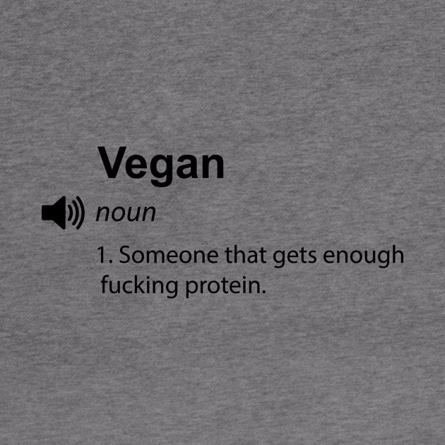 Funny vegan definition - - Women Men Sticker by Thevegansociety